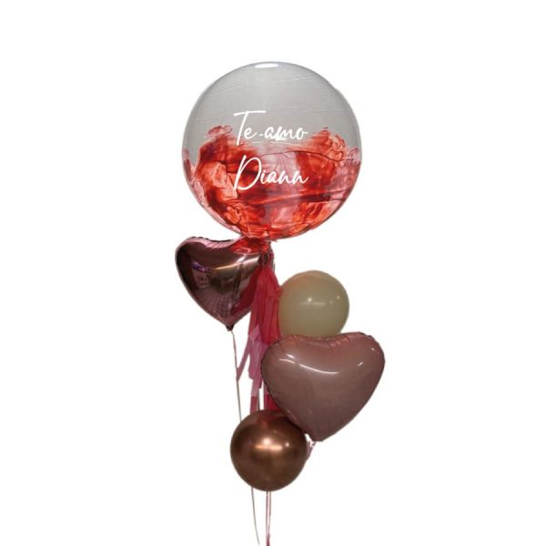 Globos con helio, bouquet de globos